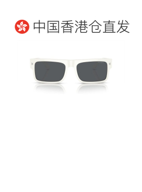 1h可退 香港直邮Prada 普拉达 男士 徽标太阳镜 PRA10S white白色