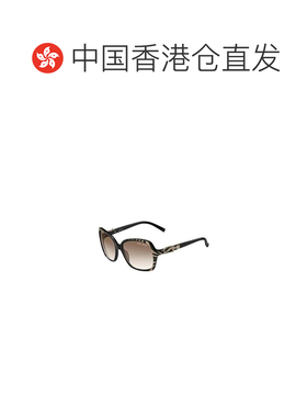 1h可退 香港直邮JIMMY CHOO 女士眼镜 LELASHT5 AW2025 黑色 徽标
