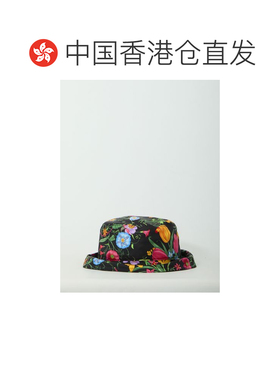 香港直邮Gucci 古驰 女士 印花真丝斜纹钟形帽 87【付后1h可退】