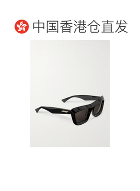 香港直邮1h可退 Bottega Veneta 葆蝶家 女士 黑色太阳镜 BV1283S