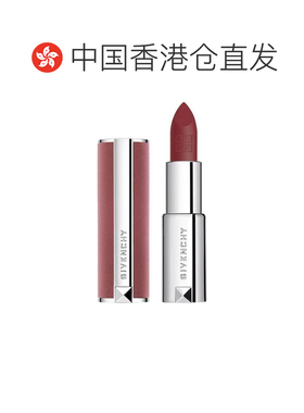 香港直邮Givenchy纪梵希高定粉丝绒唇膏哑光显色口红正品