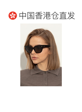 香港直邮TOM FORD 女士太阳镜 FT119005352H SS2026 棕色 Sunglas
