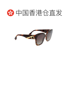 1h可退 香港直邮FENDI 女士 徽标太阳镜 25FW