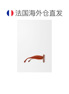 自营欧洲直邮Loewe罗意威 Sierra Square女士锈红色醋酸酯太阳镜