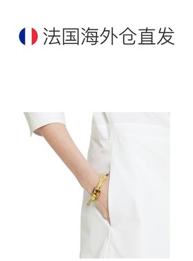 自营欧洲直邮Gucci/古驰 Marina Chain系列黄色聚酯纤维船锚链坠