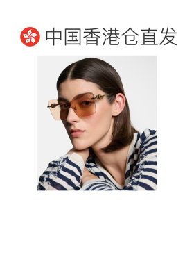 1h可退 香港直邮DIOR 迪奥 女士 CD M1U 链条方框太阳眼镜