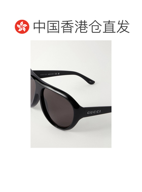 香港直邮Gucci 古驰 男士 Recycled-Acetate 圆框太阳眼镜 GG2270