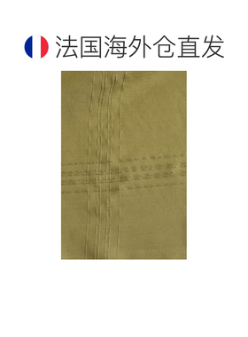 欧洲直邮自营COS 男士黄色丝绸薄纱方巾围巾