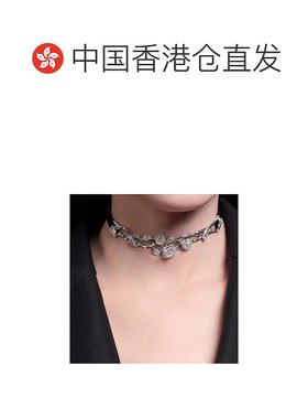 1h可退 香港直邮Dior Rose Dior Bagatelle项链 JBAG94083吊坠