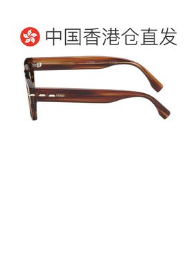 香港直邮Fendi 芬迪 男士 棕色 Selleria 太阳镜 FE40215I5464N19