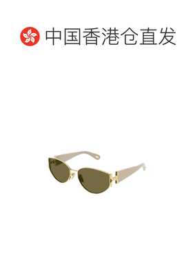 自营 Chloe 蔻依 女士 猫眼框太阳镜 CH0260S metal金属色 舒适时