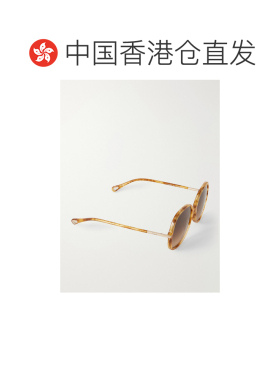 1h可退 香港直邮Chloe 蔻依 女士 HAVANA-HAVANA-BROWN 醋纤太阳