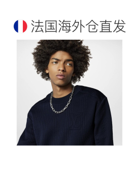 自营1h可退 欧洲直邮LV路易威登 男士银色精钢/金属项链新款高级