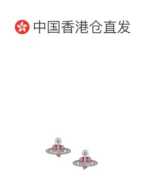 Vivienne Westwood 钻石心形耳环 620103耳钉耳饰 【付后1h可退】