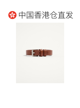 香港直邮Valentino VLogo 标志性粒面小牛皮手链配饰 YJ0X63GMY