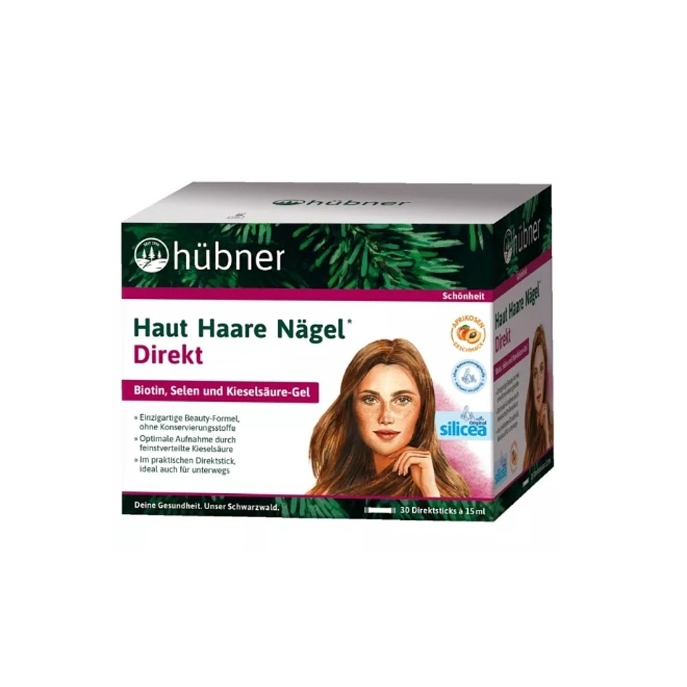 欧洲直邮Silicea希黎思养发美容饮水溶性硅素红果/杏桃味 15ml*30 - 图0