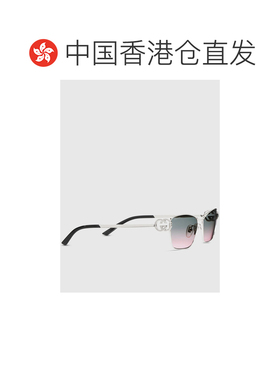 香港直邮Gucci 古驰 女士 灰色金属眼镜 859531I3331