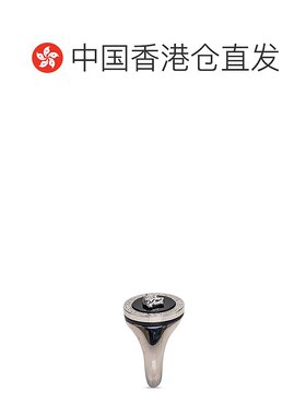 1h可退 香港直邮Versace 范思哲 男士 美杜莎標誌細節戒指 DG5728