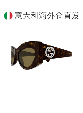 1h可退 欧洲直邮gucci 女士 太阳镜古驰眼镜配饰