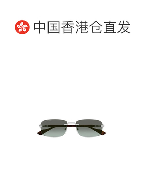 1h可退 香港直邮Gucci 古驰 男士 无框太阳镜 GG1221S metal金属