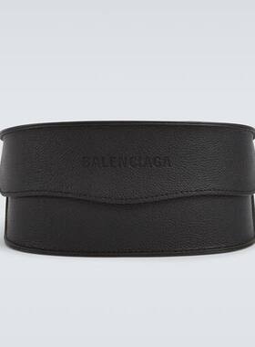 香港直邮Balenciaga 巴黎世家 男士 Xpander 边猫眼太阳眼镜