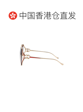 香港直邮Gucci 古驰 女士 醋纤金色太阳眼镜 GG1322SA003