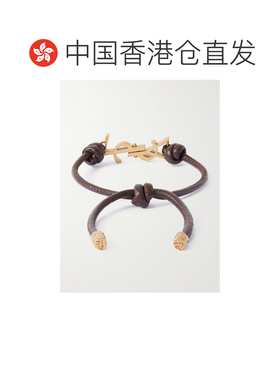 Saint Laurent 圣罗兰 男士 CASSANDRE 皮革绳子【付后1h可退】