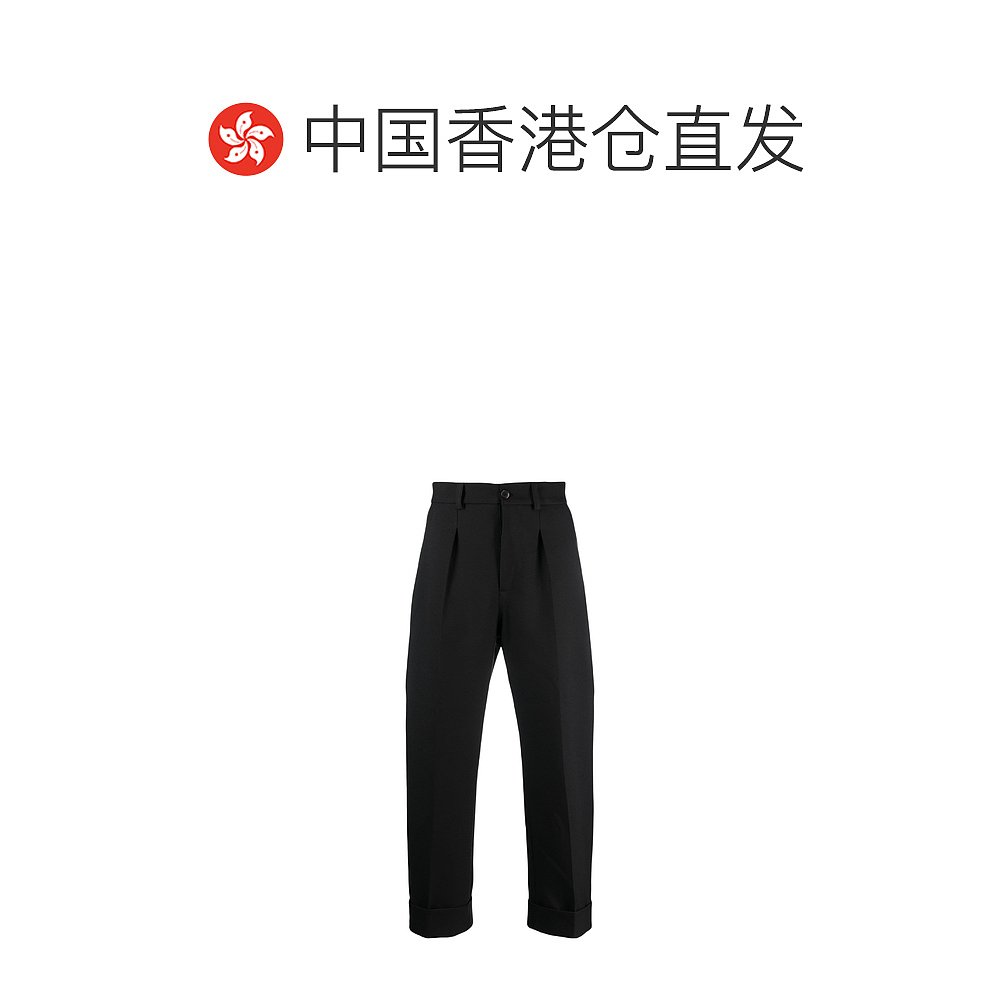 香港直邮Nanushka 腰带环休闲裤 NM23FWPA01399 - 图1