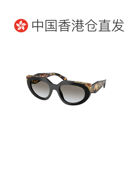 香港直邮Prada 普拉达 女士 Eyewear D02S 椭圆形镜框太阳镜 D02S