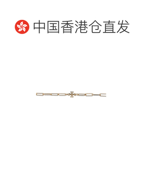 香港直邮TORY BURCH 女士项链 150517720 AW2024 黄色 徽标项链