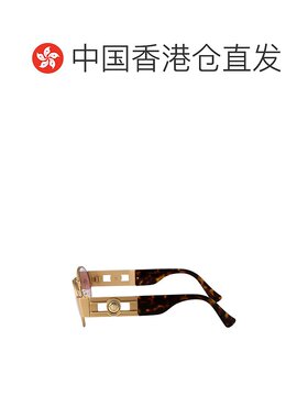 香港直邮Versace 范思哲 男士 哑光金色金属太阳眼镜 0VE22641002