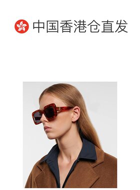 1h可退 香港直邮Celine 思琳 女士 Triomphe 13 方框太阳眼镜