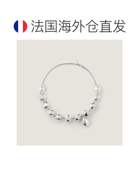 自营欧洲直邮Givenchy纪梵希 Spiky Pearl女士黄铜树脂珍珠项链