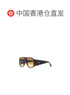 香港直邮Chloe 蔻依 女士 IZIA 深褐色醋纤太阳眼镜 CH0347S00160