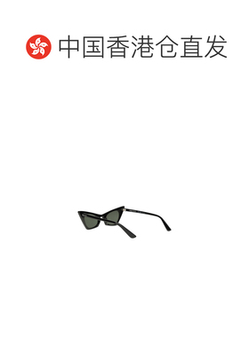 香港直邮mcqueen 亚历山大 麦昆 女士 pointed tips 猫眼太阳眼镜