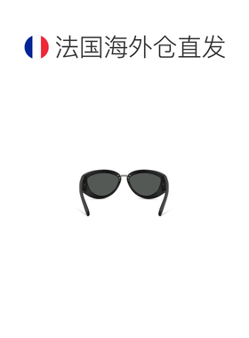 自营欧洲直邮Diesel迪赛 女士黑色注塑猫眼形太阳镜