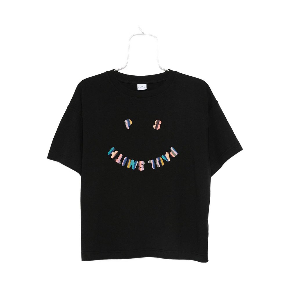 1h可退 香港直邮Paul Smith 女士 By and Polos T恤黑色T恤 W2R40 - 图2