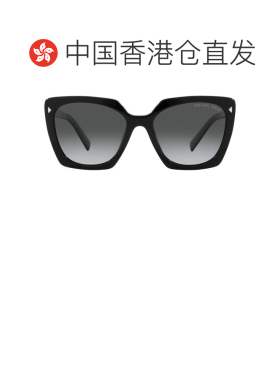 1h可退 香港直邮Prada 普拉达 女士 徽标太阳镜 PR23ZS black黑色