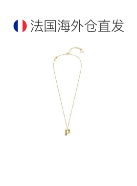 自营1h可退 欧洲直邮LV/路易威 项链字母P时尚小众高级感气质高级