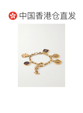 1h可退 Saint Laurent 圣罗兰 女士 镀金珐琅手镯 A0035X