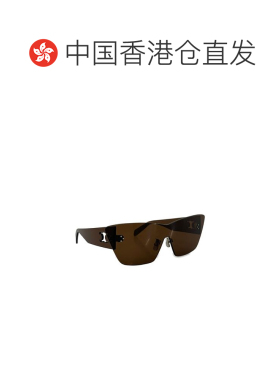 1h可退 香港直邮Celine 思琳 女士 Celine 棕色太阳眼镜 4S351CPL