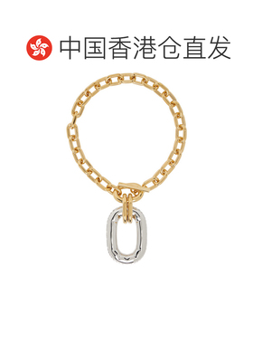 Rabanne 女士 栓扣项链 26PBB0379MET851GOLDSILVER