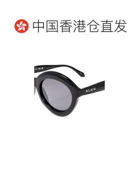 1h可退 香港直邮Alaia 女士 橢圓形鏡框太陽眼鏡 AA0088S001