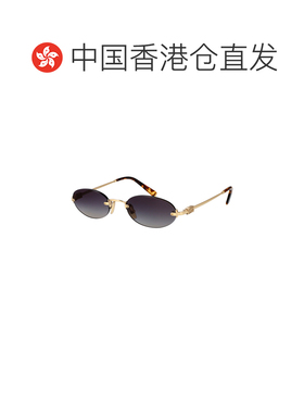 1h可退 香港直邮MIU MIU 女士太阳镜 0MUA54SZVN5D1 SS2026 金色