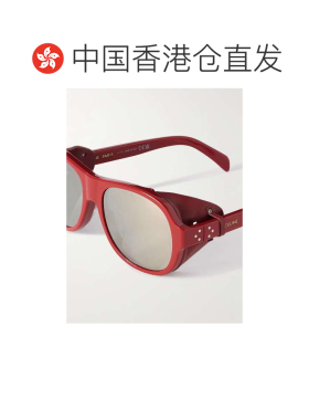 1h可退 香港直邮CELINE 男士 徽标太阳镜 25FW