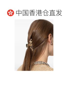 香港直邮JIMMY CHOO 女士戒指 CLAWHAIRCLIPYWEGOLD SS2026