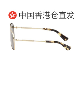 1h可退 香港直邮Burberry 巴宝莉 男士 金色太阳镜 0BE3159110987