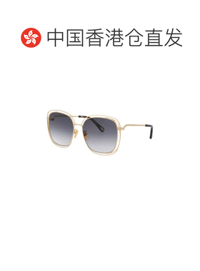 香港直邮CHLOÉ 女士眼镜 CH0077SK001 AW2025 灰色 CH0077SK