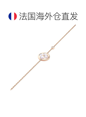 自营欧洲直邮LV路易威登 Color Blossom女士玫瑰金老花花朵图案手