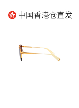 1h可退 香港直邮Jacquemus 女士 MATT GOLD/ SAND/ 黄色不锈钢太